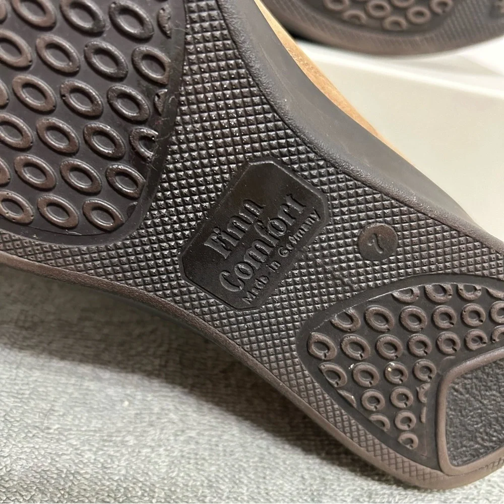 Finn Comfort Leather Oxford Shoes